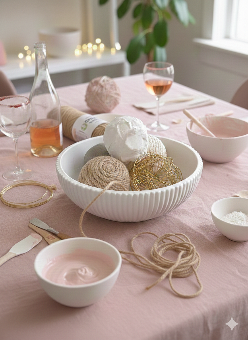 Plaster Bowl Workshop: Galentine's Day Event!